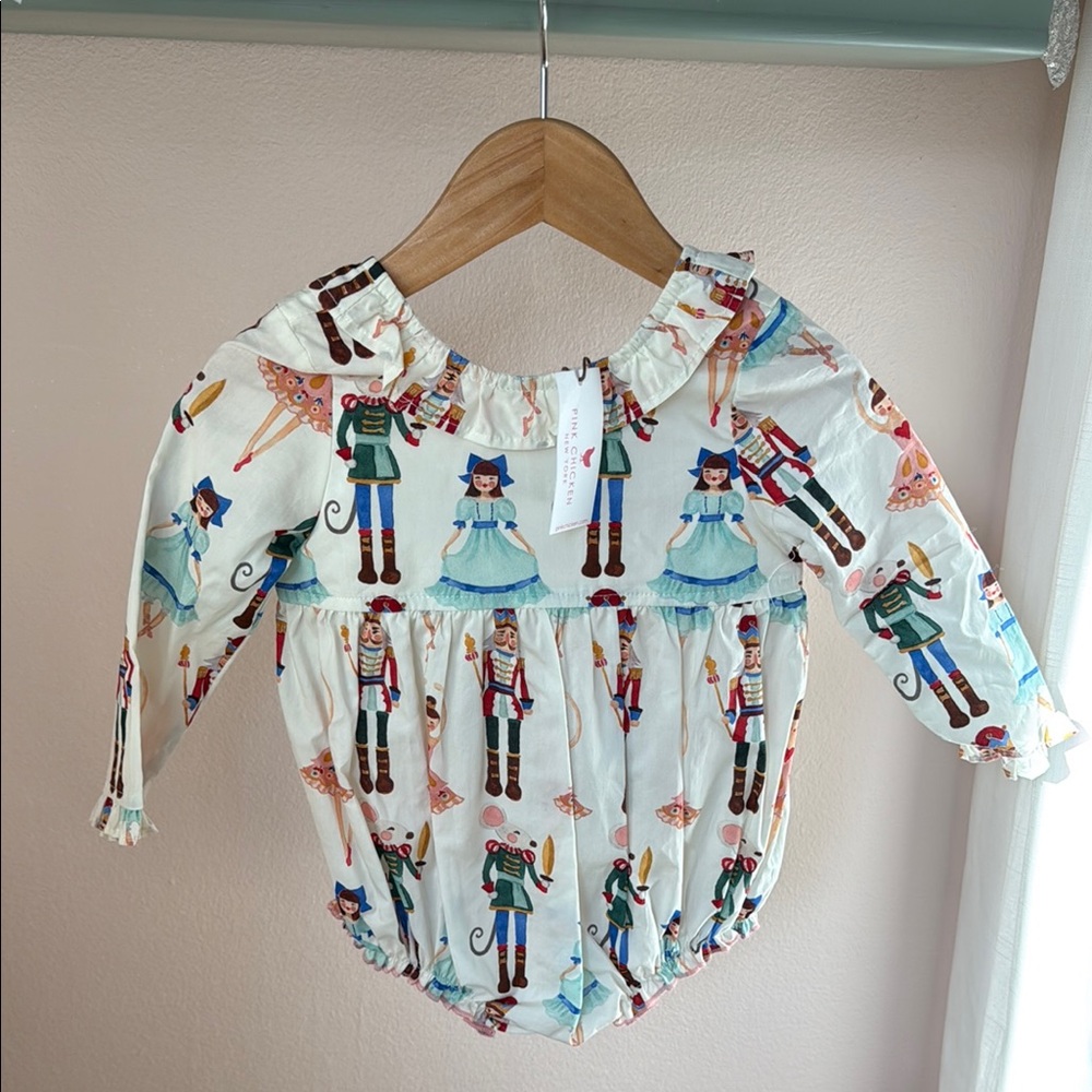 Pink chicken nut cracker